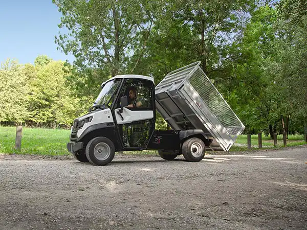 Camioncini elettrici con ribaltabile